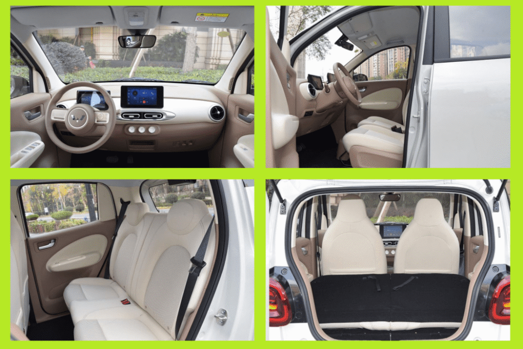 electric cars ev 4 mini inside