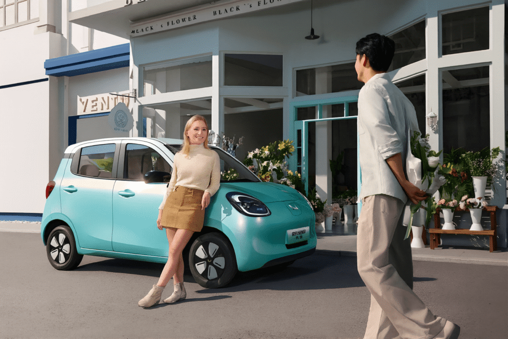 electric cars mini ev4 12
